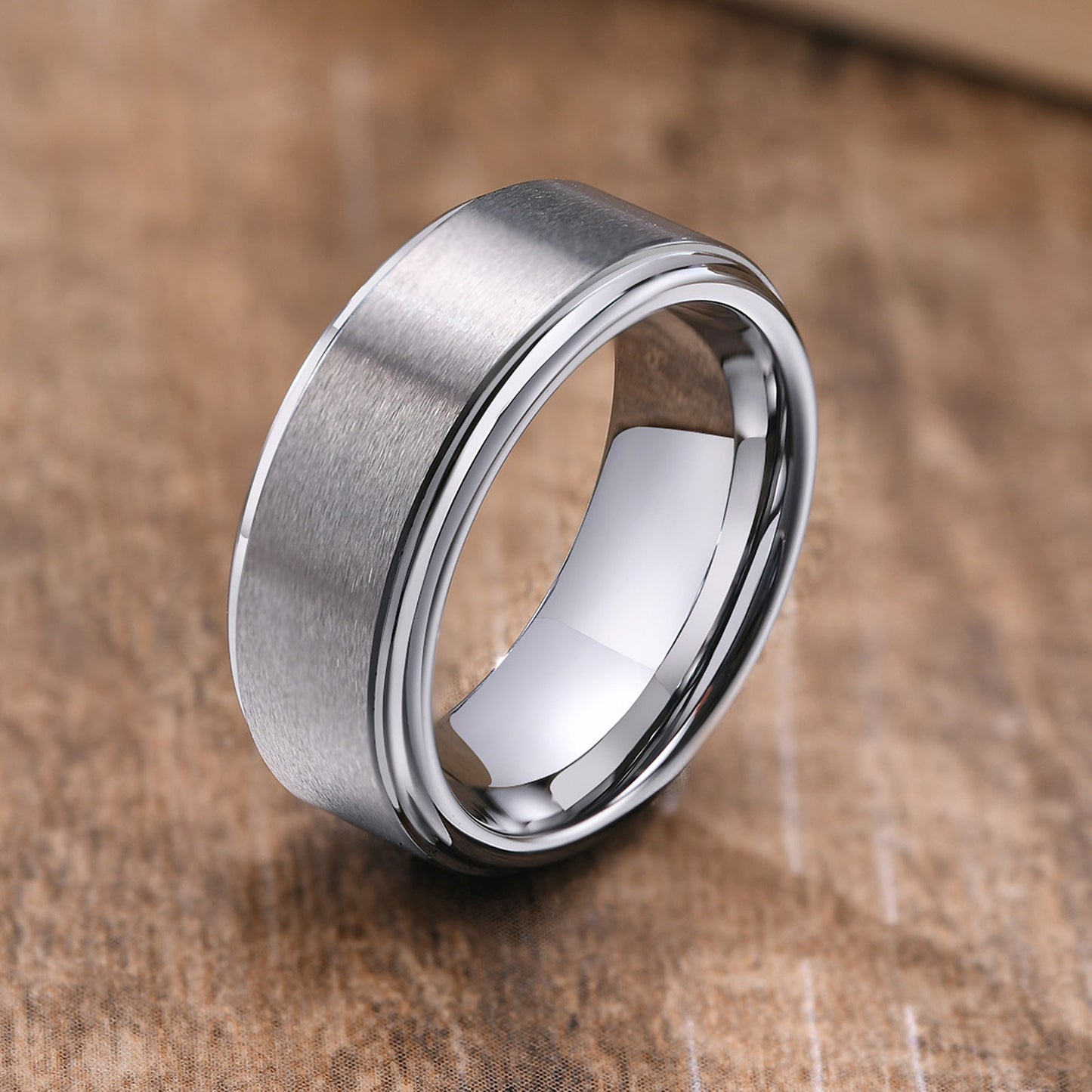 Matte Brushed Ring