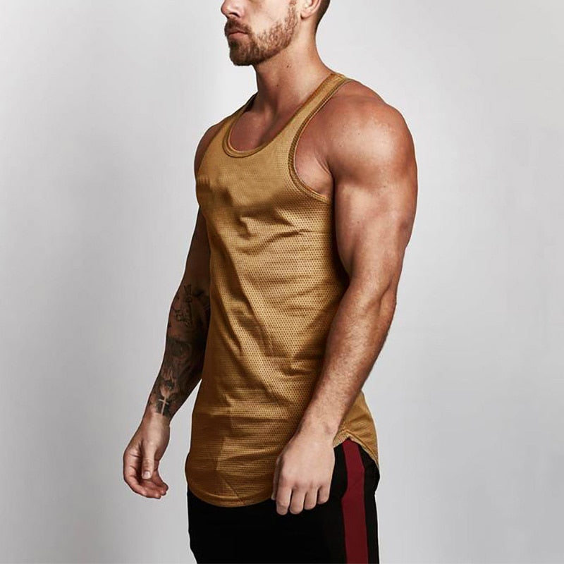 Casual Sleeveless Activewear T-Shirt