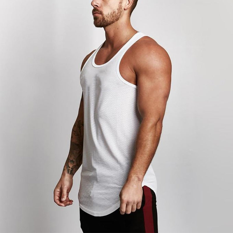 Casual Sleeveless Activewear T-Shirt