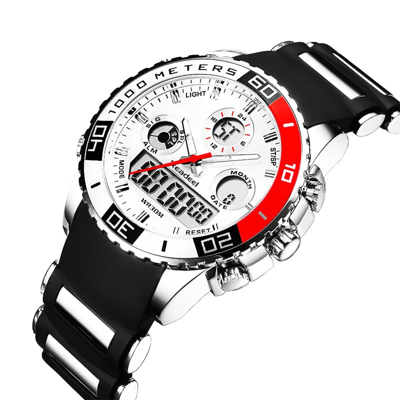 Waterproof Sports LED Display Watch