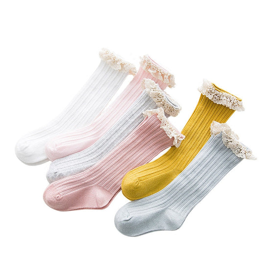 Lace Ruffle Children's Socks