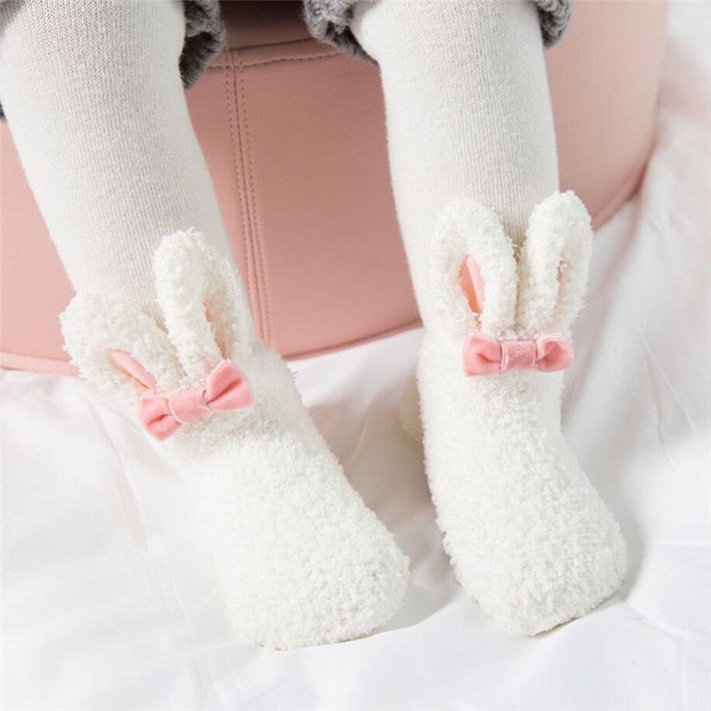 Soft Rabbit Ears Baby Socks