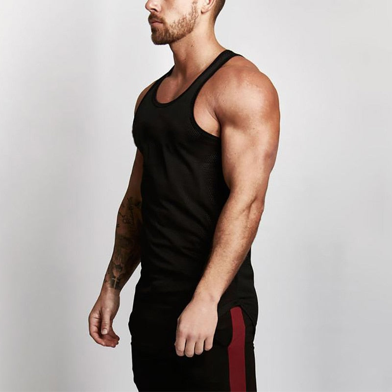 Casual Sleeveless Activewear T-Shirt