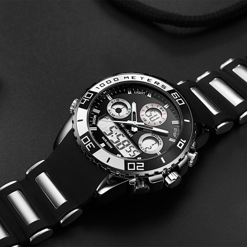 Waterproof Sports LED Display Watch