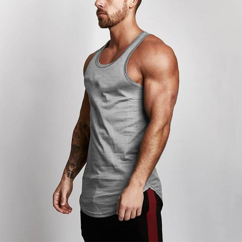 Casual Sleeveless Activewear T-Shirt