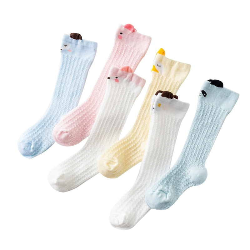 Infant Knee High Cartoon Socks