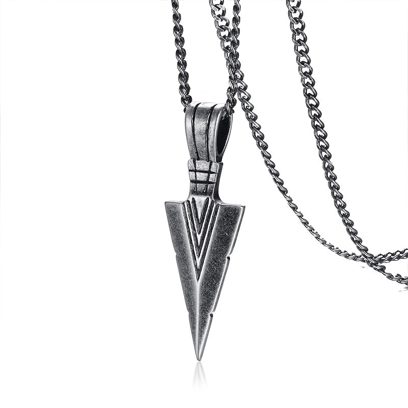 Arrow Pendant Chain Necklace