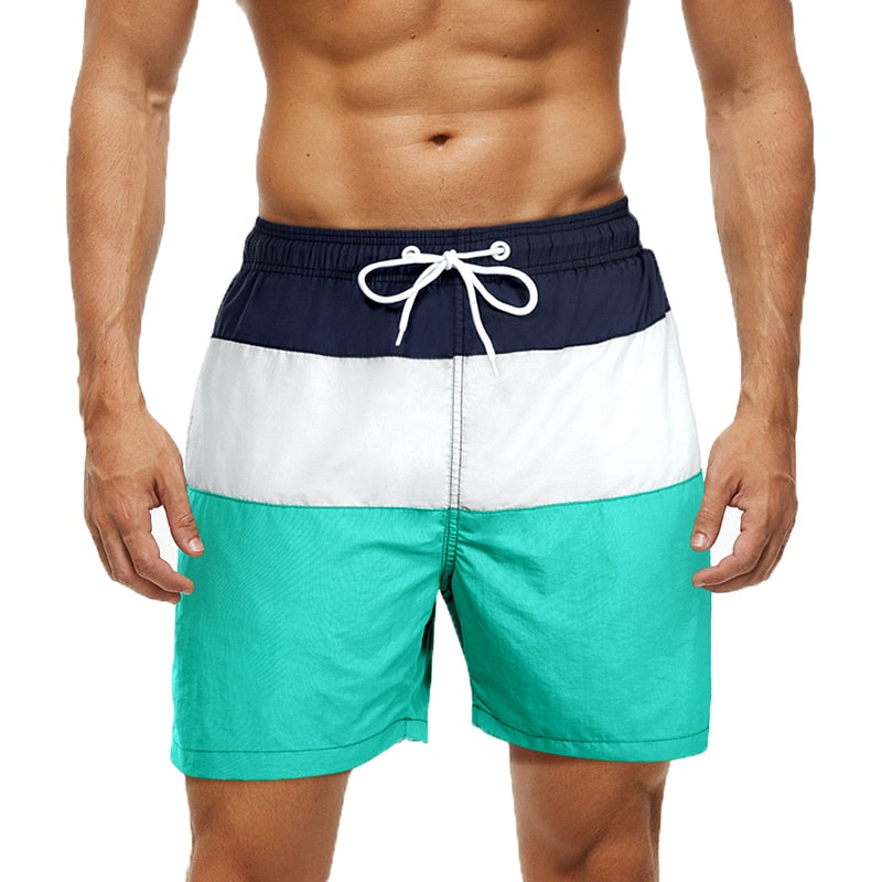 Striped Surf Swim Shorts