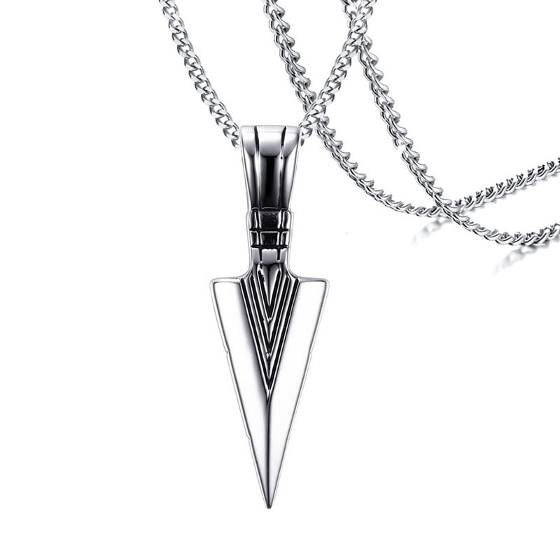 Arrow Pendant Chain Necklace