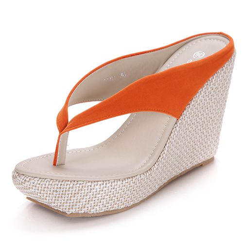 Zena Woven Platform Wedges