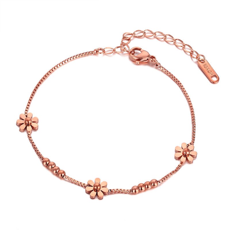 Flower Chain Anklet