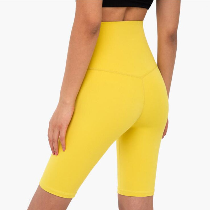 Seamless High Waist Biker Shorts