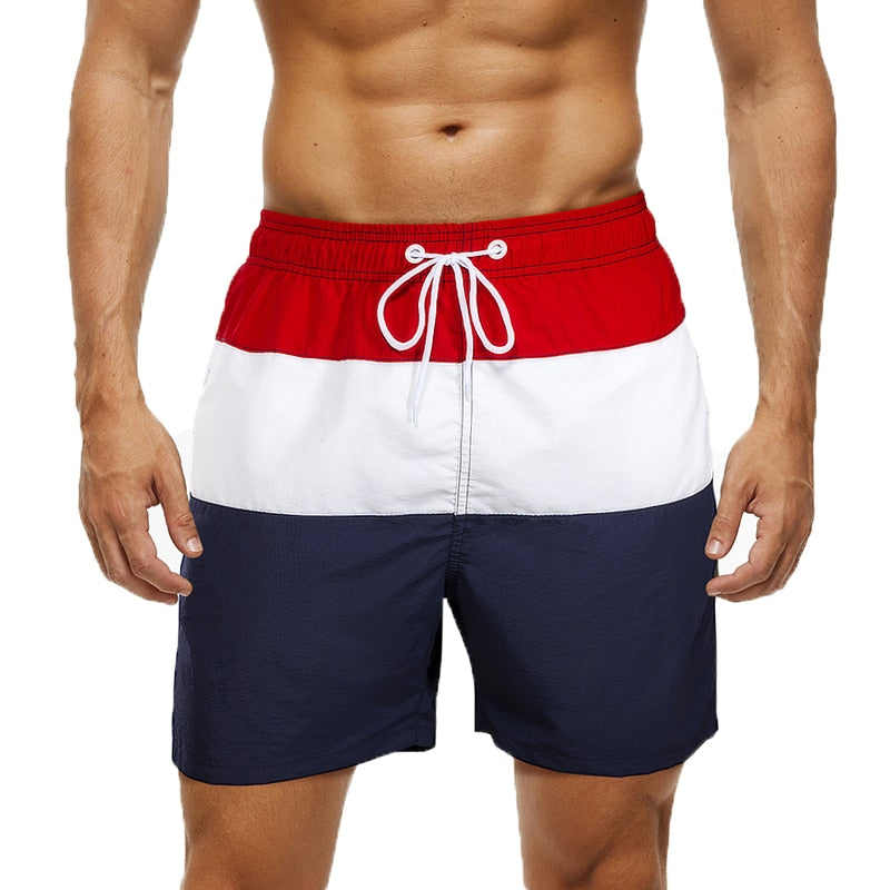 Striped Surf Swim Shorts