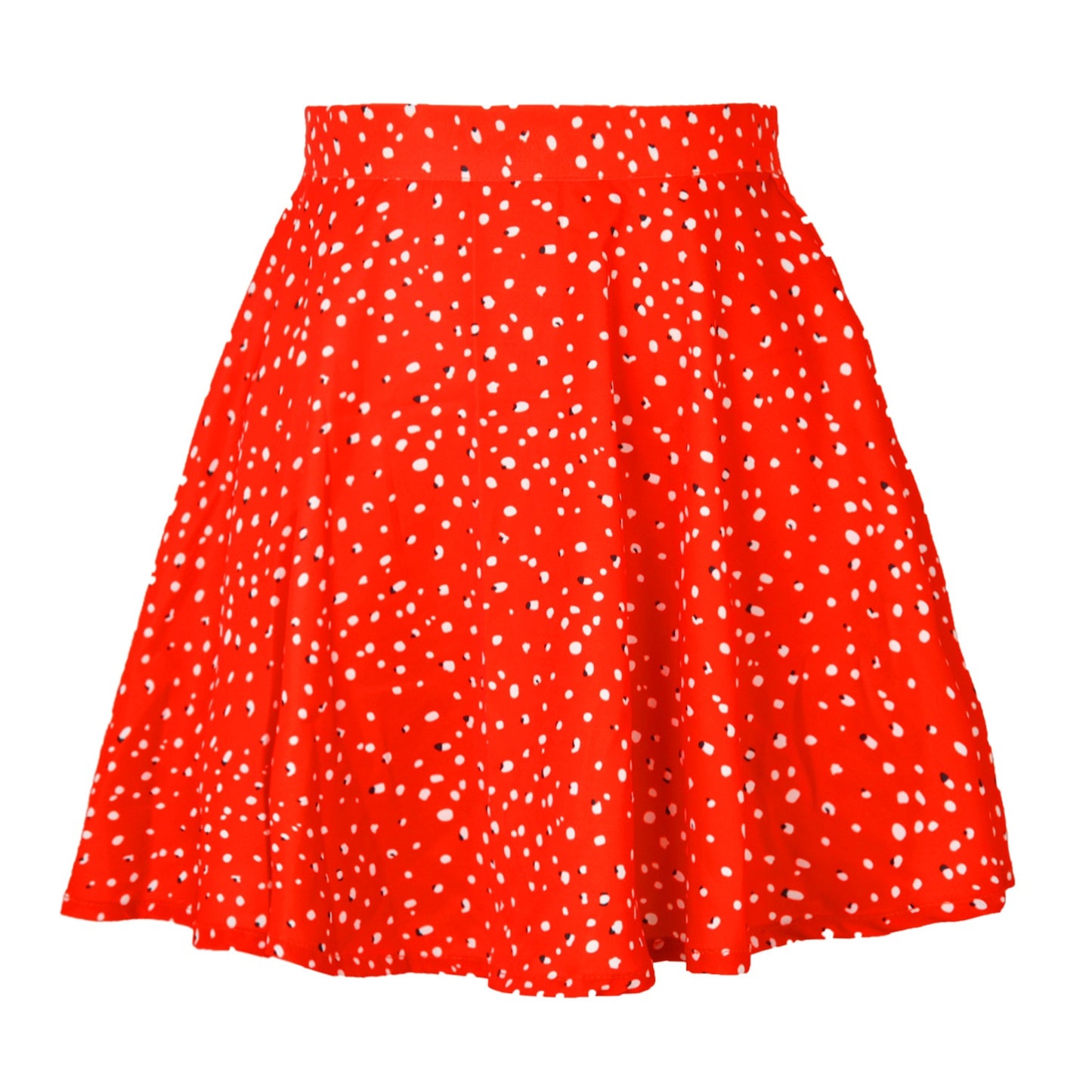 Flower Print Mini Skirt