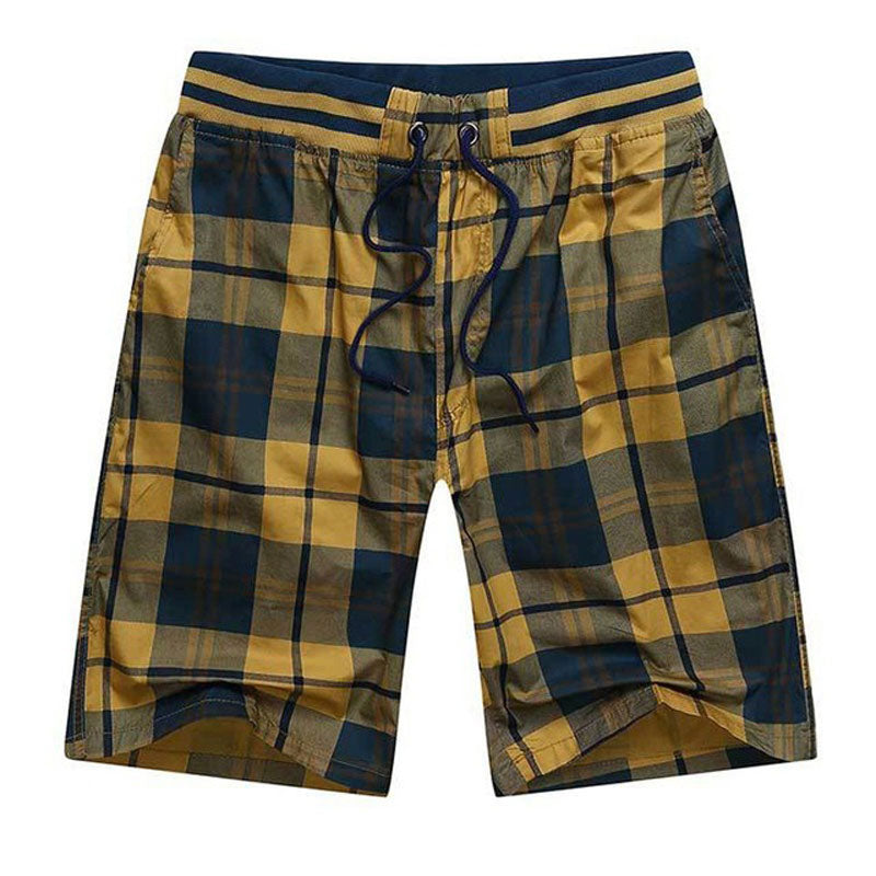 Casual Plaid Shorts