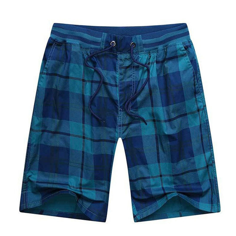 Casual Plaid Shorts